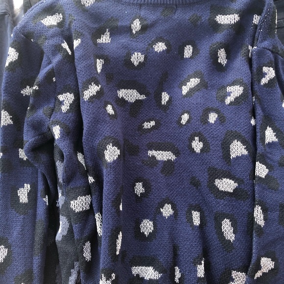 Kendall + Kylie Women's Animal Print Sweater 2X XL - Picture 4 of 6